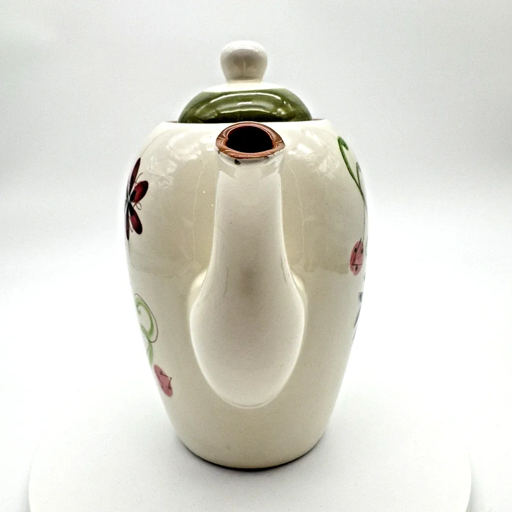 Stangl Pottery Carnival Coffee Pot 9